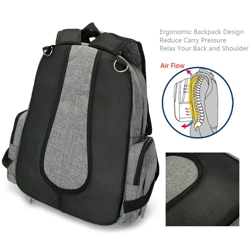 Baby Bag Diaper Changing Backpack